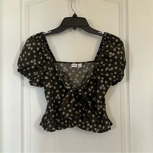 Puff sleeve blouse